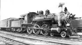A&Y 106 at Greensboro, ca. 1938, by Burton