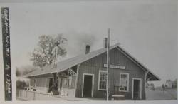 Pilot Mountain Station ca 1918 from ICC Valuation records
