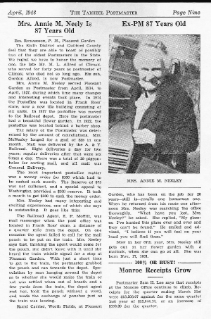 AY-Pleasant-Garden-Miss-Annie-postmistress-ca1948-Stanley-M-Cichowicz-collection.png (1006343 bytes)