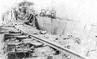 Cedar Falls train wreck ca 1917