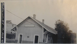 Franklinville station 1918 (23168 bytes)
