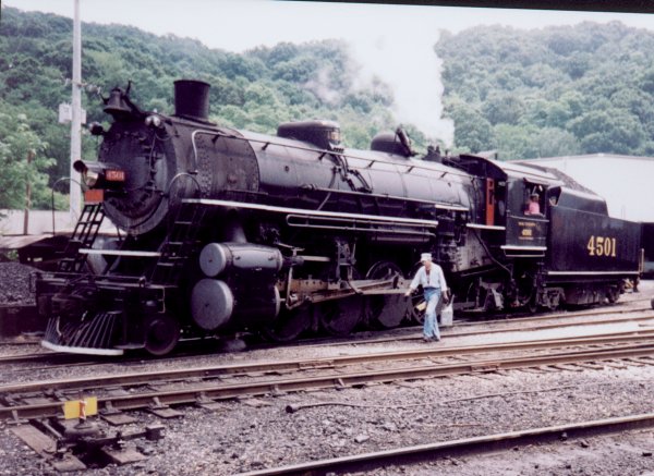 Southern Railway Mikado 4501 at Tennessee Valley Railway Museum