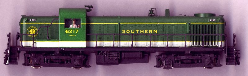 Southern Railway RS-3 #6217 HO scale model