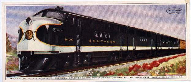 Southern FT Specification Card